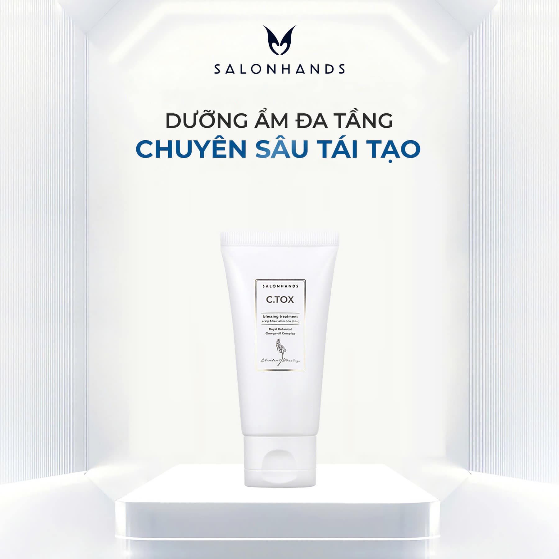 Dầu Xả Trị Liệu Chuyên Sâu Phục Hồi Và Ngừa Gãy Rụng C.Tox Blessing Treatment